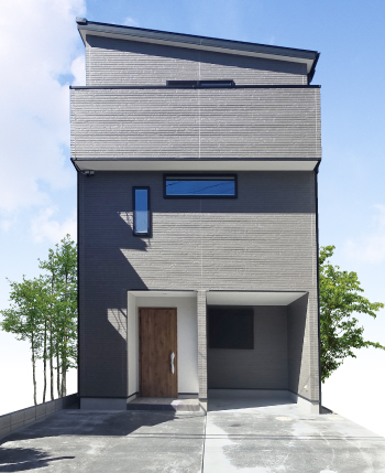3階建スタイル外観